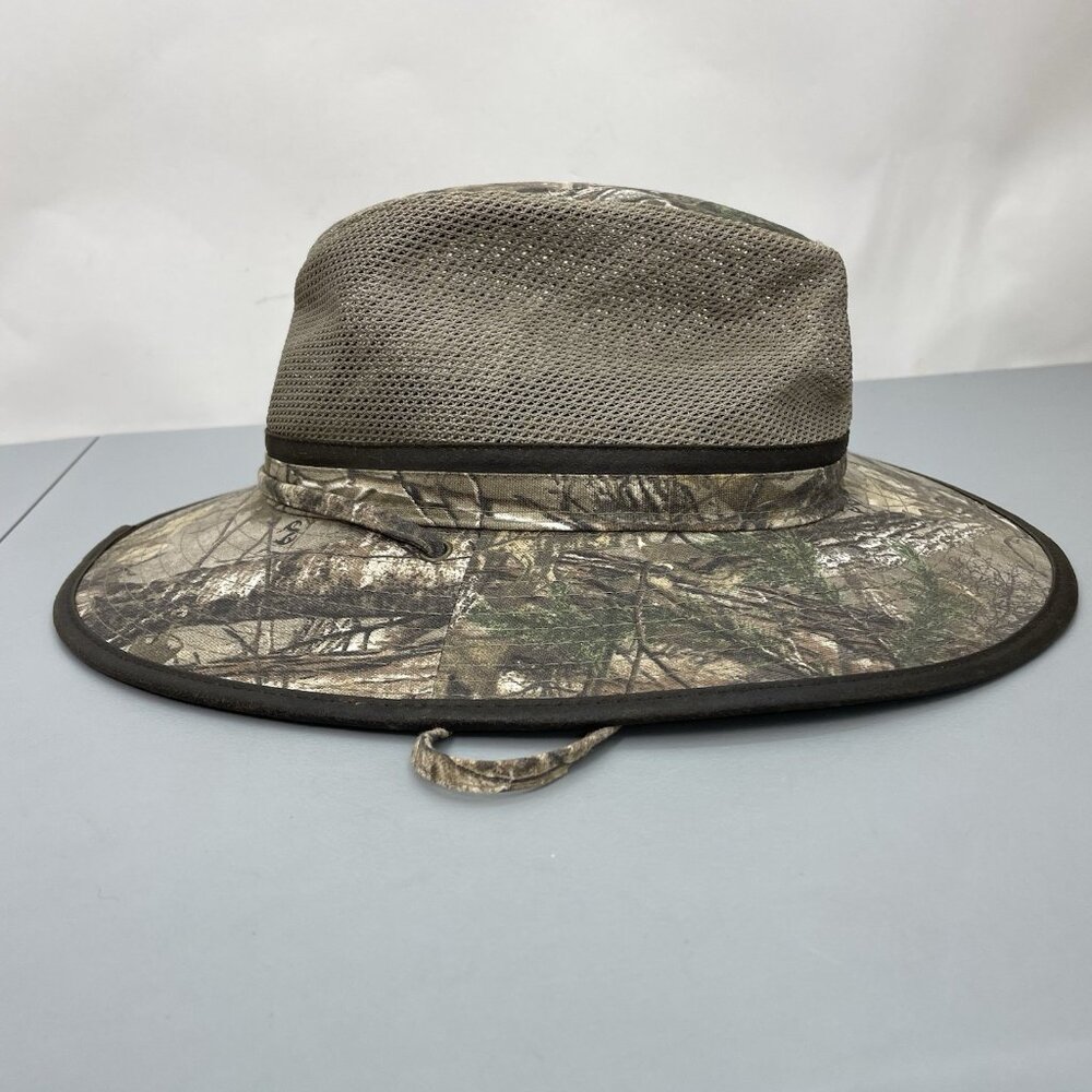Dorfman Pacific Co Safari Camo Hat DPC Vented Wide Brim Hunting Fishing Outdoor - Picture 5 of 12